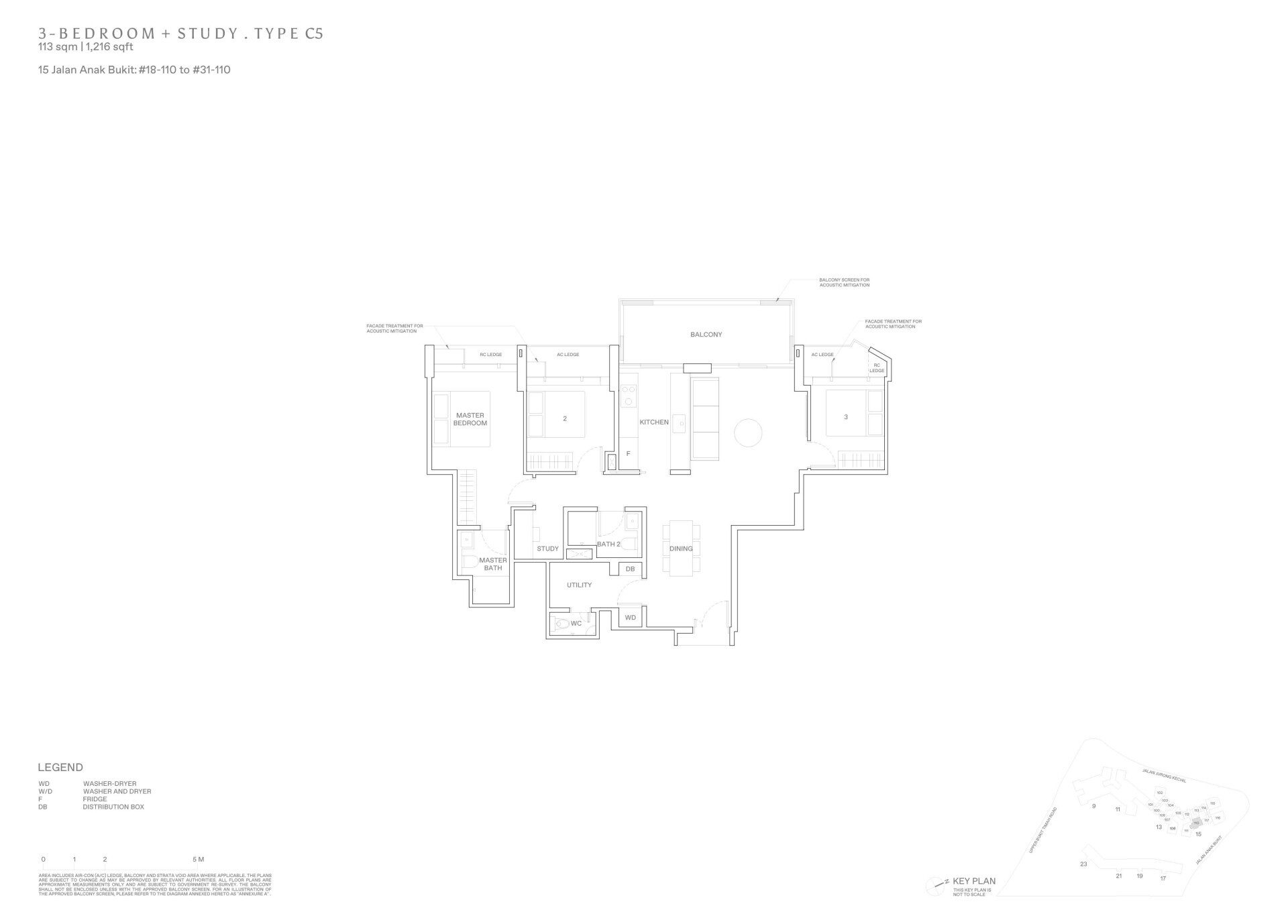 The Reserve Residences floorplan